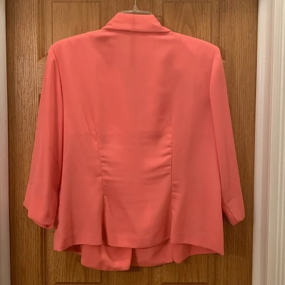 Modest Dress Barn pink dress jacket - Picture 2 of 9